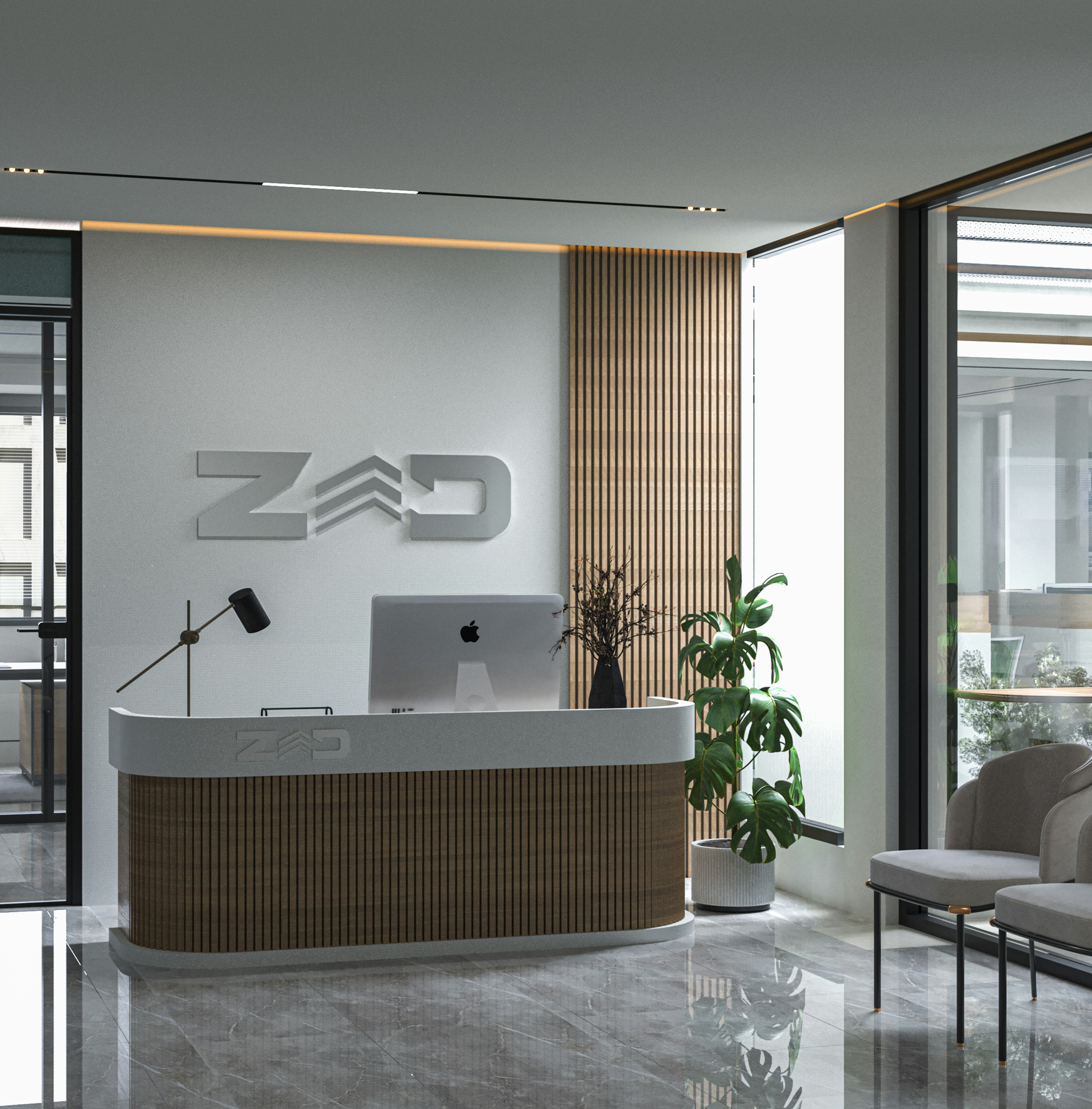 Executive Reception Desk